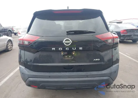 2021 Nissan Rogue S Intelligent Awd из США, поврежденный, VIN 5N1AT3AB8MC696748